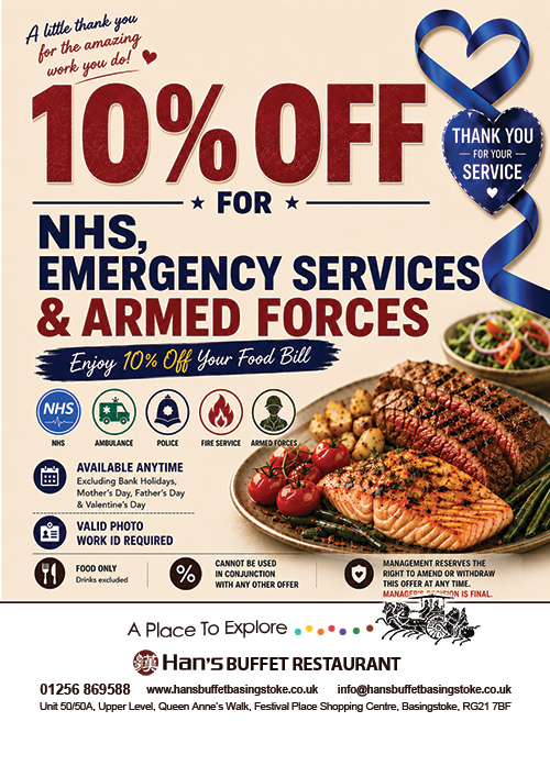 NHS, emergency services and armed forces discount